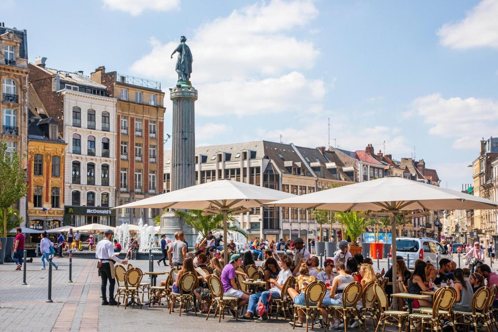 Lille Grand-Place Central Studio Dış mekan fotoğraf